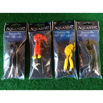 Twister Rig (Double) haak 2/0 Twister Rig (Double) haak 2/0